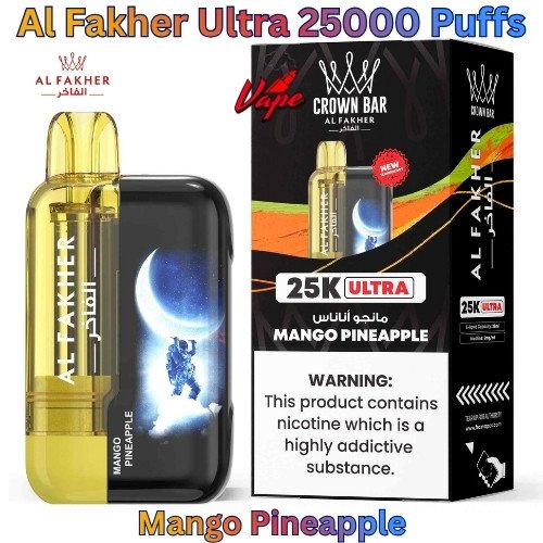 Al Fakher Ultra 25000 Puffs Mango Pineapple