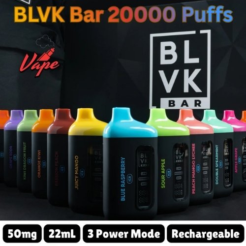 BLVK Bar 20000 Puffs All Flavors