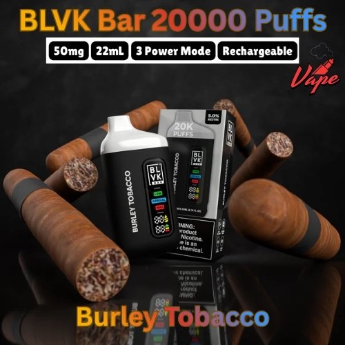BLVK Bar 20000 Puffs Burley Tobacco
