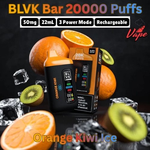 BLVK Bar 20000 Puffs Orange Kiwi Ice