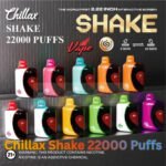 Chillax Shake 22000 Puffs All Flavors