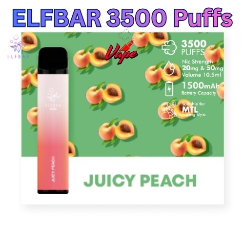 ELFBAR 3500 Puffs Juicy Peach