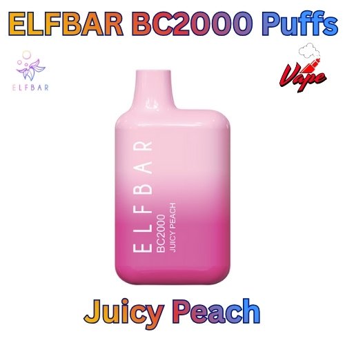ELFBAR BC2000 Puffs Juicy Peach