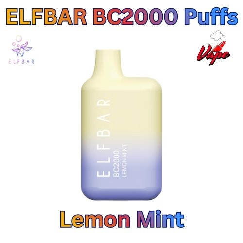 ELFBAR BC2000 Puffs Lemon Mint