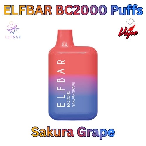 ELFBAR BC2000 Puffs Sakura Grape