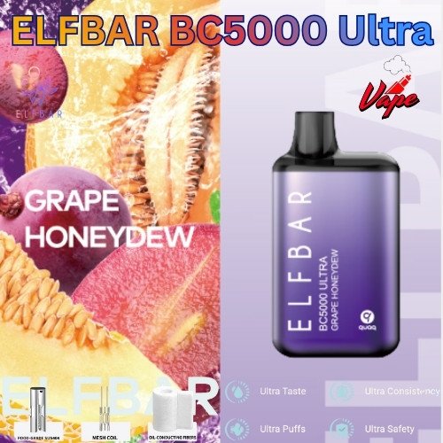 ELFBAR BC5000 Ultra Grape Honeydew