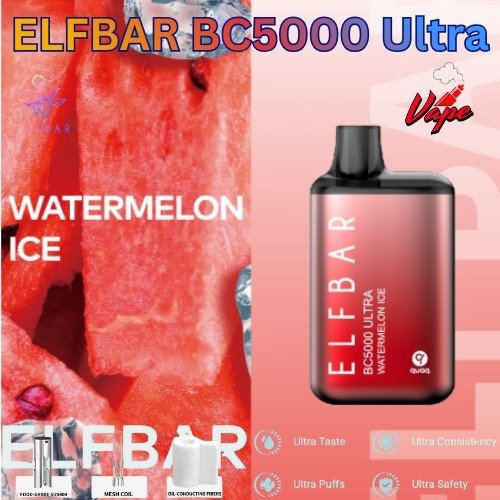 ELFBAR BC5000 Ultra Watermelon Ice