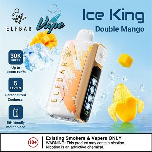 ELFBAR Ice King 30000 Puffs Double Mango