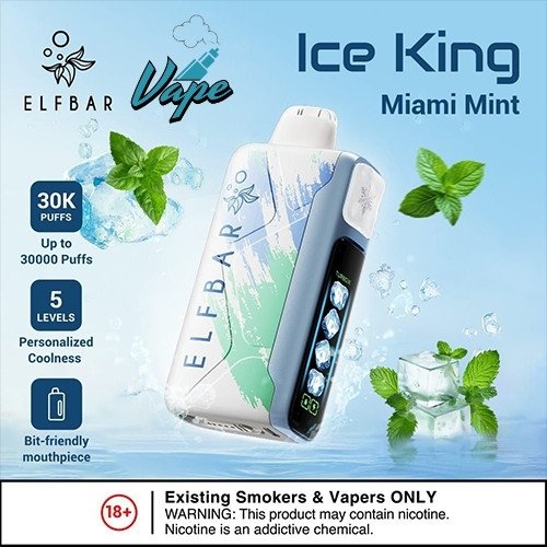 ELFBAR Ice King 30000 Puffs Miami Mint