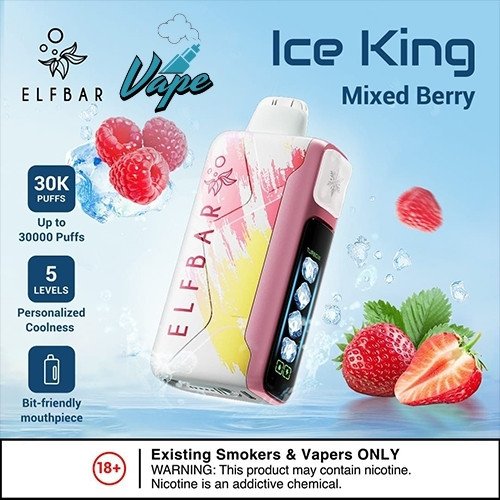 ELFBAR Ice King 30000 Puffs Mixed Berry