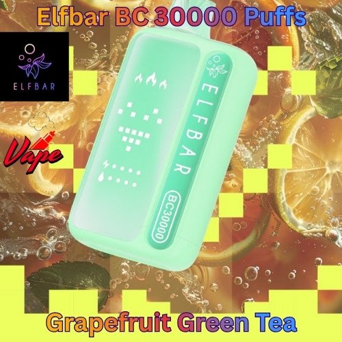 Elfbar BC 30000 Puffs Grapefruit Green Tea