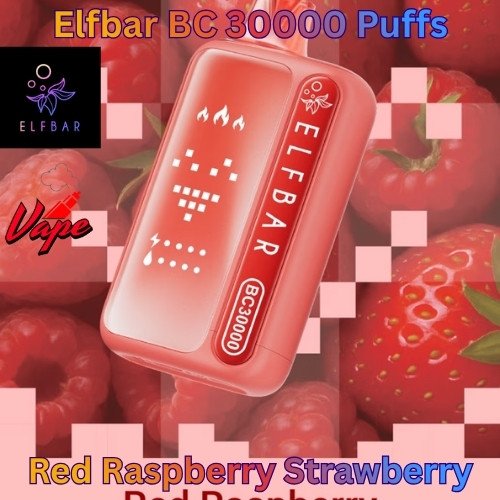 Elfbar BC 30000 Puffs Red Raspberry Strawberry