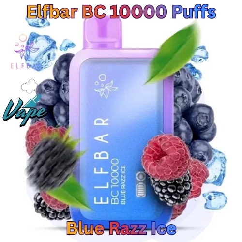 Elfbar BC10000 Puffs Blue Razz Ice
