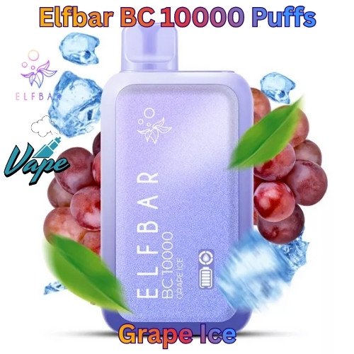 Elfbar BC10000 Puffs Grape Ice
