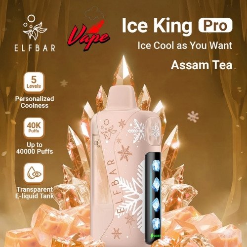 Elfbar Ice King Pro 40000 Puffs Assam Tea