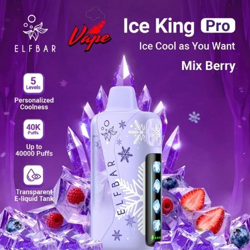 Elfbar Ice King Pro 40000 Puffs Mix Berry