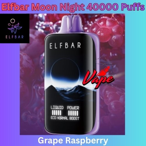 Elfbar Moon Night 40000 Puffs Grape Raspberry