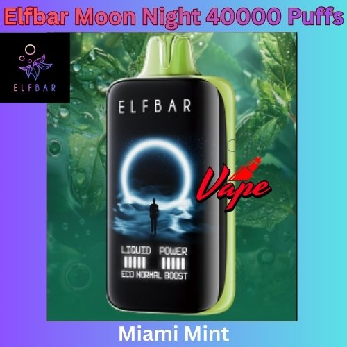 Elfbar Moon Night 40000 Puffs Miami Mint