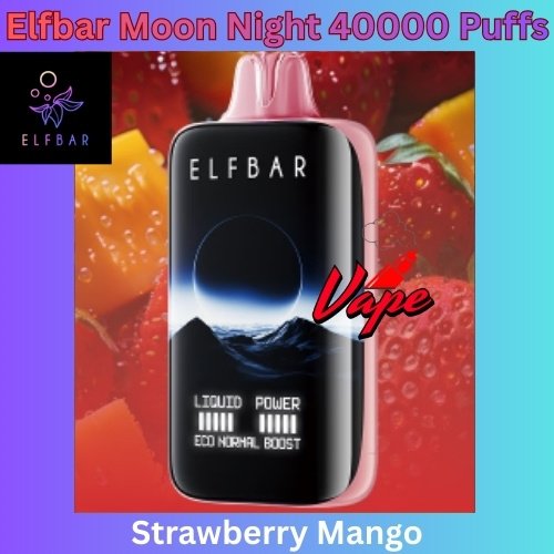 Elfbar Moon Night 40000 Puffs Strawberry Mango