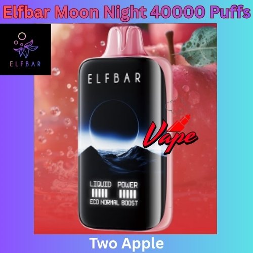 Elfbar Moon Night 40000 Puffs Two Apple