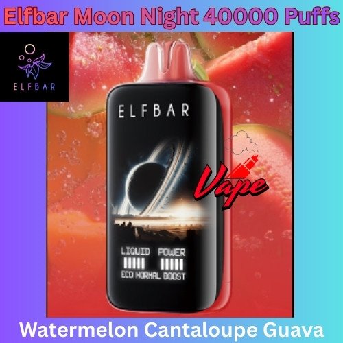 Elfbar Moon Night 40000 Puffs Watermelon Cantaloupe Guava