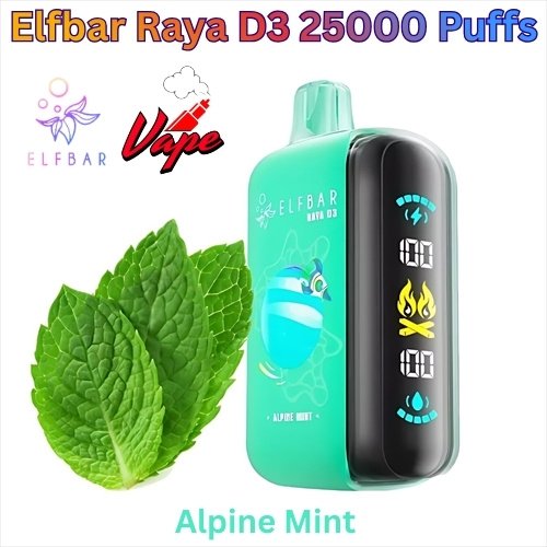 Elfbar Raya D3 25000 Puffs Alpine Mint