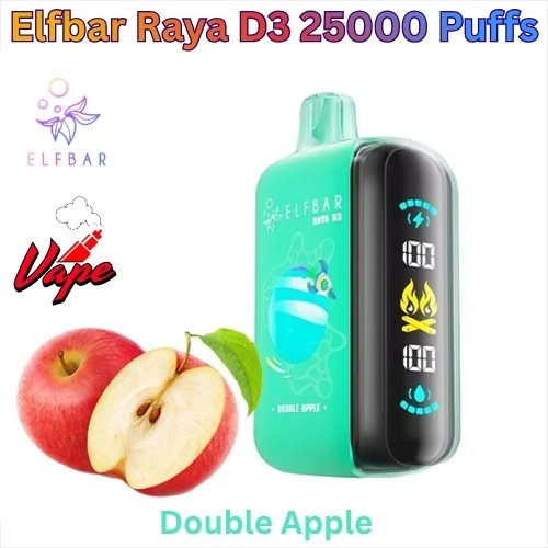 Elfbar Raya D3 25000 Puffs Double Apple