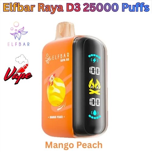 Elfbar Raya D3 25000 Puffs Mango Peach