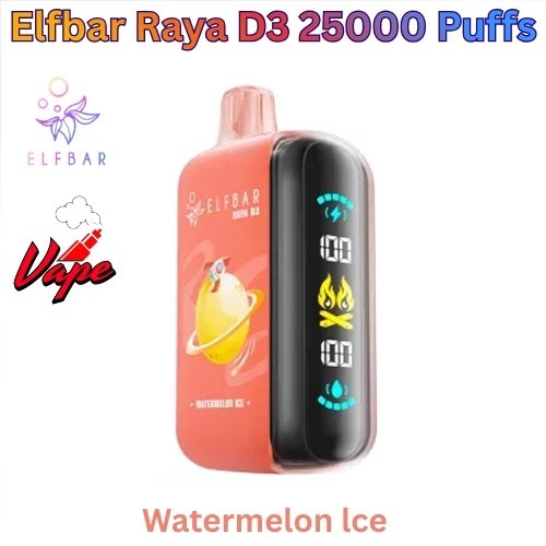 Elfbar Raya D3 25000 Puffs Watermelon lce