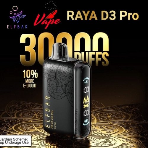 Elfbar Raya D3 Pro 30000 Puffs All Flavors