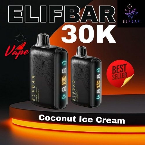 Elfbar Raya D3 Pro 30000 Puffs Coconut Ice Cream
