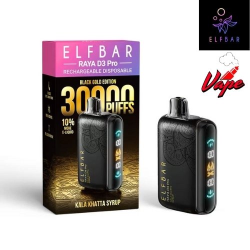 Elfbar Raya D3 Pro 30000 Puffs Kala Khatta Syrup