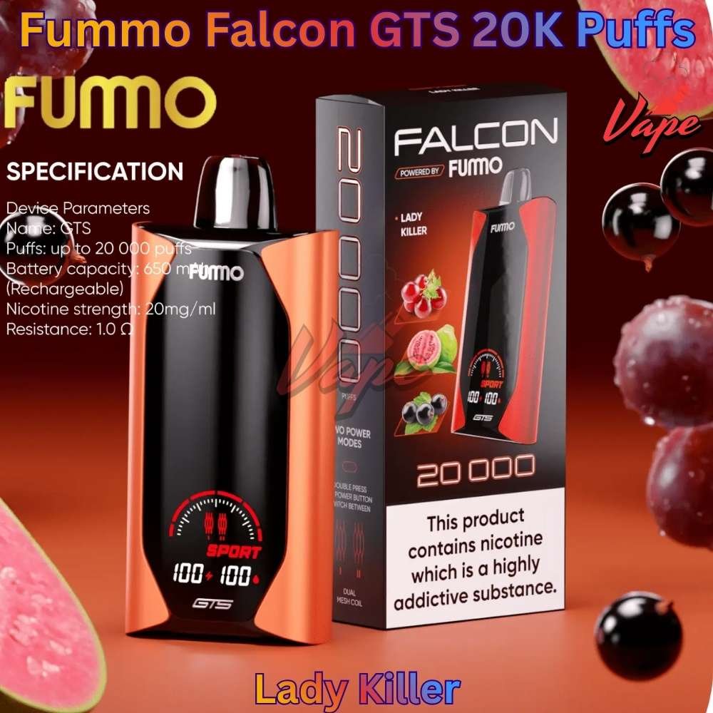 Fummo Falcon GTS 20000 Puffs 20MG Lady Killer
