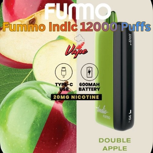 Fummo Indic 12000 Puffs 20MG Double Apple