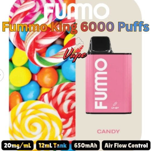 Fummo King 6000 Puffs 20MG Candy