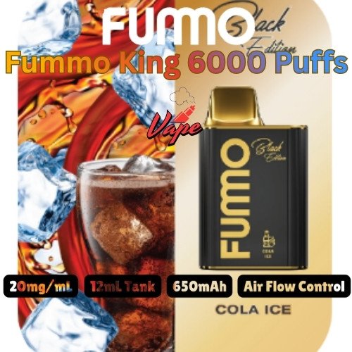 Fummo King 6000 Puffs 20MG Cola Ice