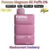 Fummo Magnum 8000 Puffs 20MG Blackcurrant Cranberry in Sharjah