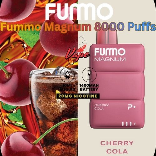 Fummo Magnum 8000 Puffs 20MG Cherry Cola