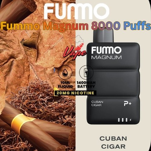 Fummo Magnum 8000 Puffs 20MG Cuban Cigar