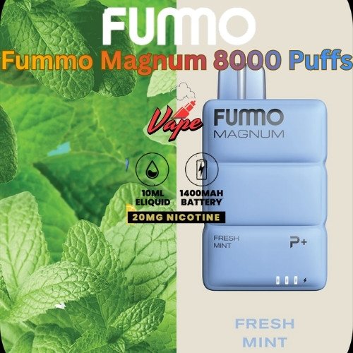 Fummo Magnum 8000 Puffs 20MG Fresh Mint