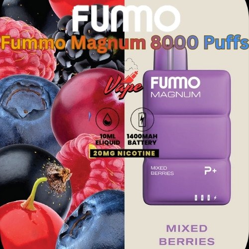 Fummo Magnum 8000 Puffs 20MG Mixed Berries