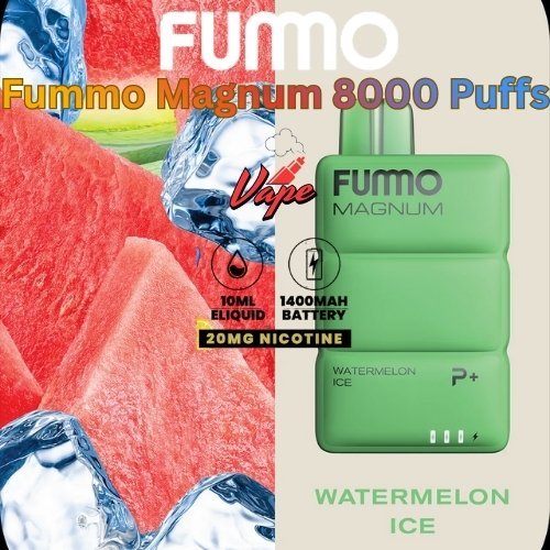 Fummo Magnum 8000 Puffs 20MG Watermelon Ice