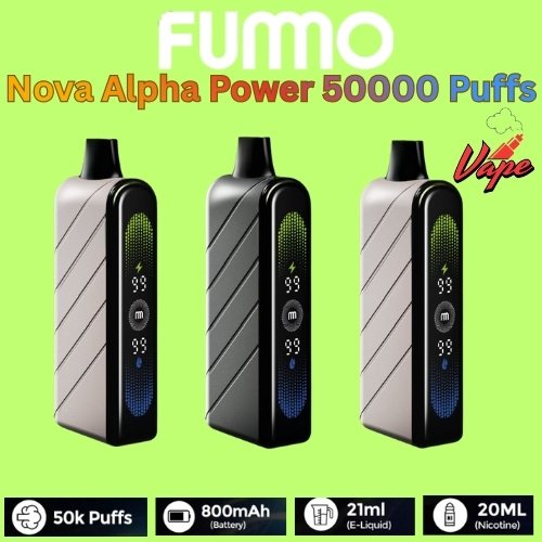 Fummo Nova Alpha Power 50000 Puffs 20MG All Flavors