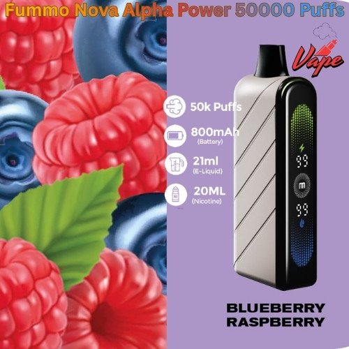 Fummo Falcon GTS 20000 Puffs 20MG Blueberry Raspberry