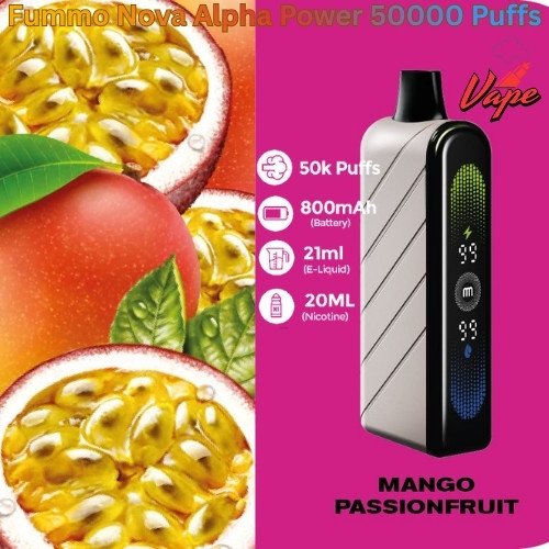 Fummo Falcon GTS 20000 Puffs 20MG Mango Passion Fruit