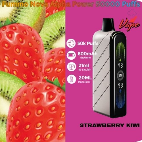 Fummo Falcon GTS 20000 Puffs 20MG Strawberry Kiwi