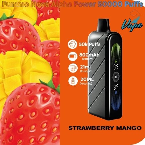 Fummo Falcon GTS 20000 Puffs 20MG Strawberry Mango