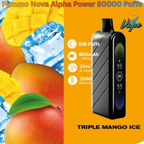 Fummo Falcon GTS 20000 Puffs 20MG Triple Mango Ice