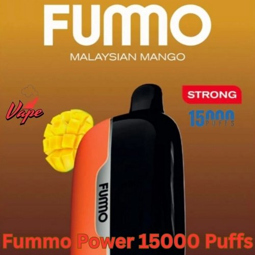 Fummo Power 15000 Puffs 20MG Malaysian Mango