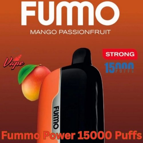 Fummo Power 15000 Puffs 20MG Mango Passionfruit